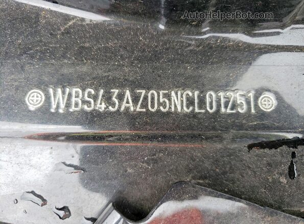 WBS43AZ05NCL01251 2022 BMW M4 Charcoal Vista del compartimento del motor