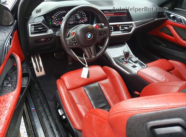 WBS43AZ05NCL01251 2022 BMW M4 Charcoal Vista del salpicadero