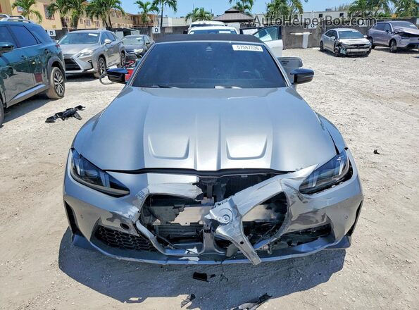 WBS43BA00TCV33478 2026 BMW M4 Gray Front view