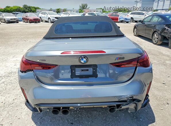 WBS43BA00TCV33478 2026 BMW M4 Gray Rear view