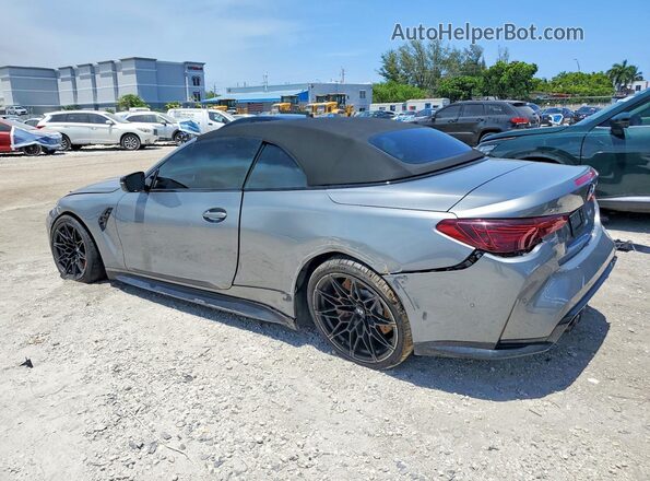 WBS43BA00TCV33478 2026 BMW M4 Gray Rear left