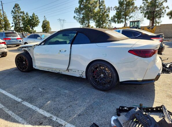 WBS43BA04TCW34488 2026 BMW M4 White Trasero izquierdo