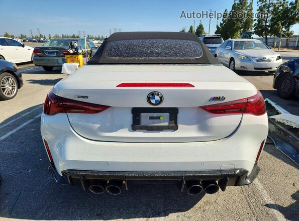 WBS43BA04TCW34488 2026 BMW M4 White Vista trasera