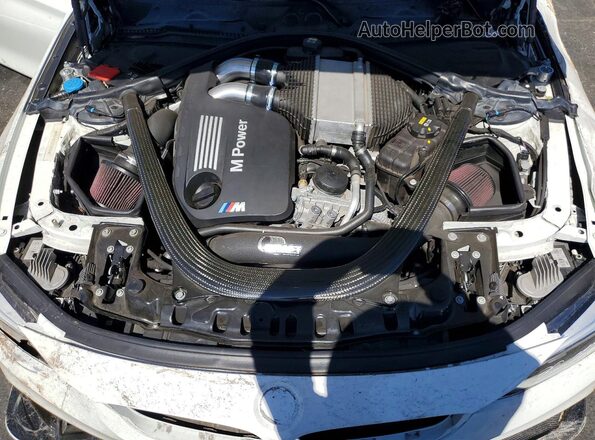 WBS4Y9C03LFJ20797 2020 BMW M4 White Սալոնի հետևի տեսք