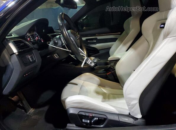 WBS4Y9C08LFH98786 2020 BMW M4 Blue Սալոնի դիմացի տեսք