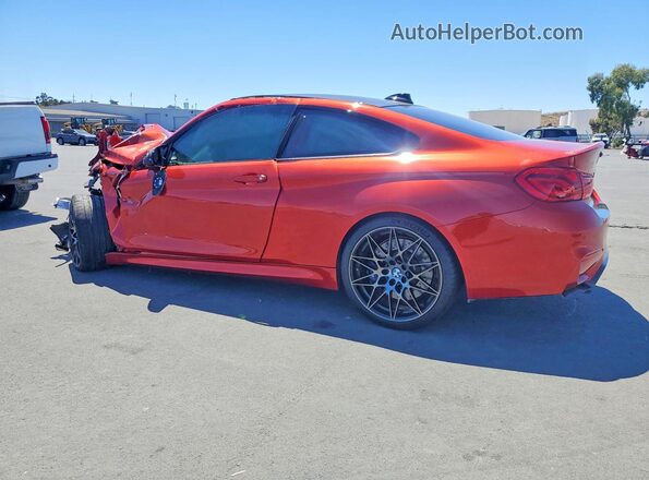 WBS4Y9C53JAC86214 2018 BMW M4 Red Задня ліва чверть