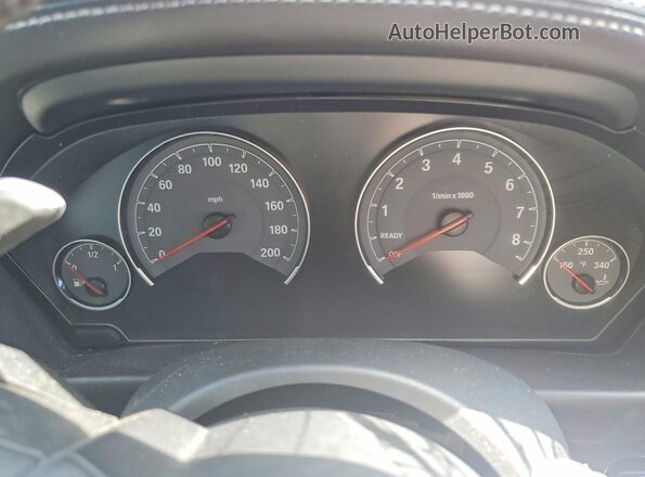 WBS4Y9C53JAC86214 2018 BMW M4 Red Вид щитка приладів