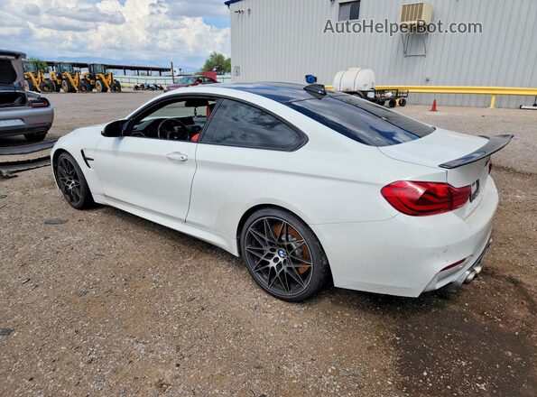 WBS4Y9C55KAH82908 2019 BMW M4 White Rear left