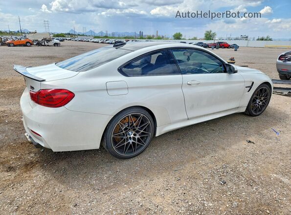 WBS4Y9C55KAH82908 2019 BMW M4 White Rear right