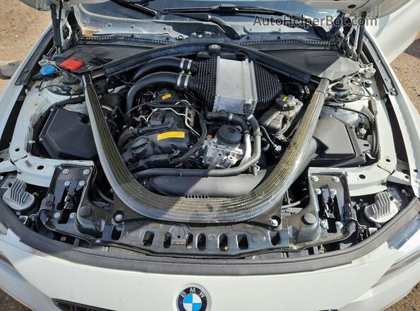 WBS4Y9C55KAH82908 2019 BMW M4 White Rear interior view