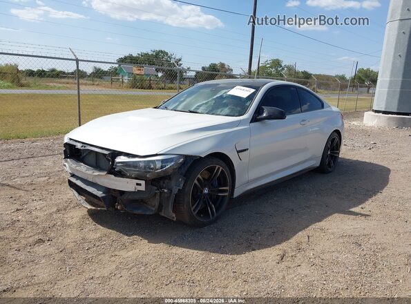 WBS4Y9C58JAA85988 2018 BMW M4 White Передня ліва чверть