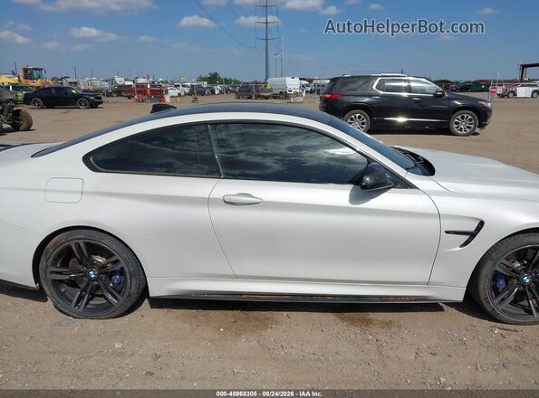 WBS4Y9C58JAA85988 2018 BMW M4 White Вид задньої частини салону