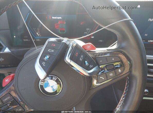 WBS53AY02RFS24218 2024 BMW M3 Green Вид панелі приладів