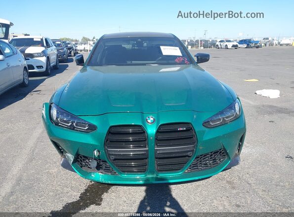 WBS53AY02RFS24218 2024 BMW M3 Green Вид щитка приладів