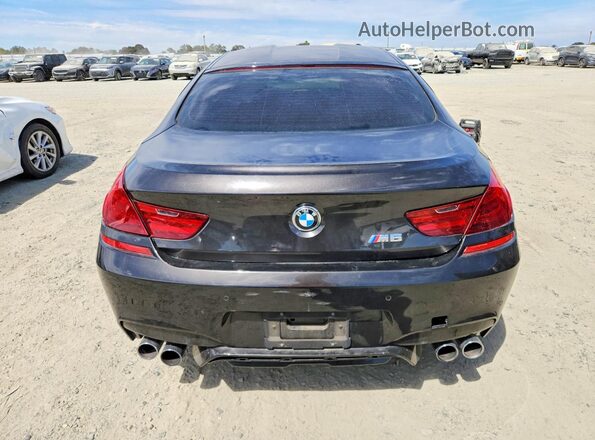 WBS6E9C53GGF92644 2016 BMW M6 Black Սալոնի հետևի տեսք
