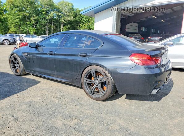 WBS6E9C54GG437047 2016 BMW M6 Black Задня ліва чверть