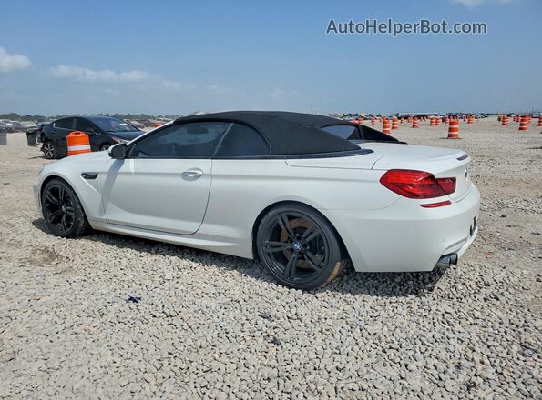 WBS6G9C57GD931995 2016 BMW M6 White Trasero izquierdo