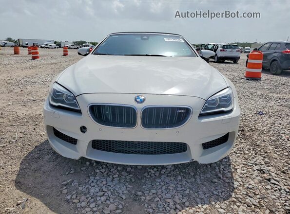 WBS6G9C57GD931995 2016 BMW M6 White Vista frontal