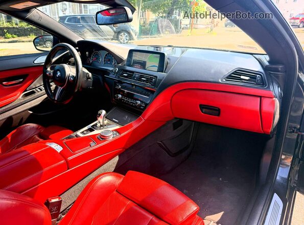 WBS6G9C59GD932047 2016 BMW M6 Black Вид ззаду