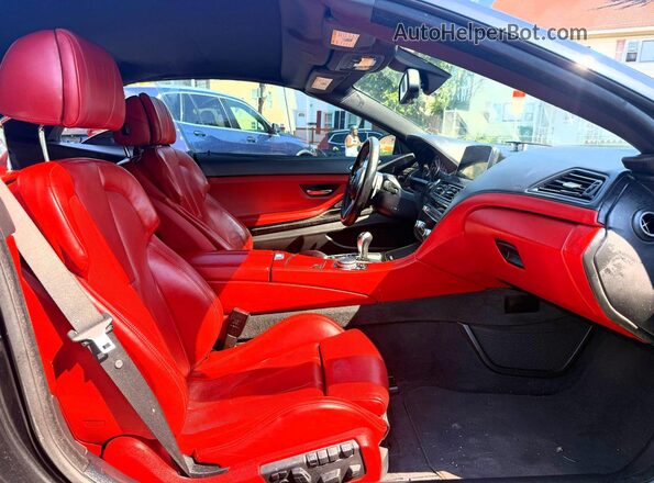 WBS6G9C59GD932047 2016 BMW M6 Black Вид щитка приладів