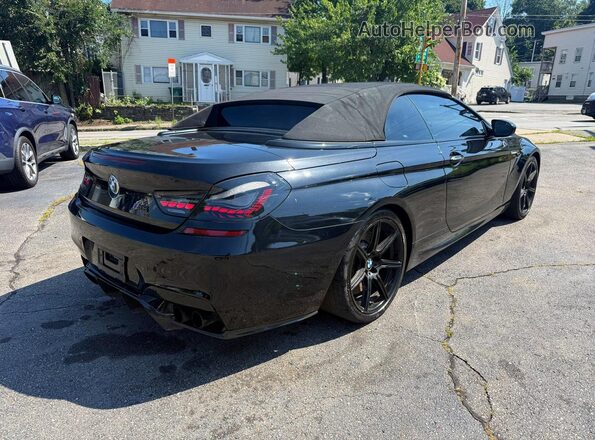 WBS6G9C59GD932047 2016 BMW M6 Black Задня права чверть