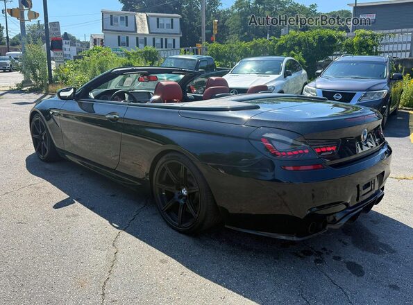 WBS6G9C59GD932047 2016 BMW M6 Black Задня ліва чверть