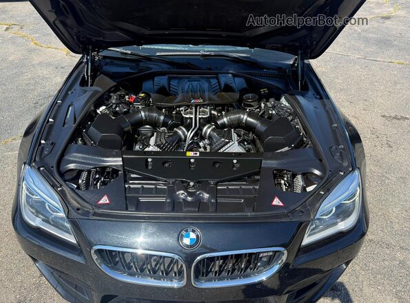 WBS6G9C59GD932047 2016 BMW M6 Black Вид задніх сидінь
