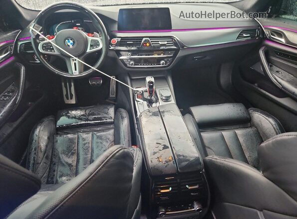 WBS83CH08MCG36083 2021 BMW M5 Black Dashboard view