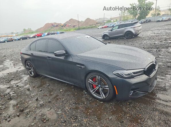 WBS83CH08MCG36083 2021 BMW M5 Black Front right