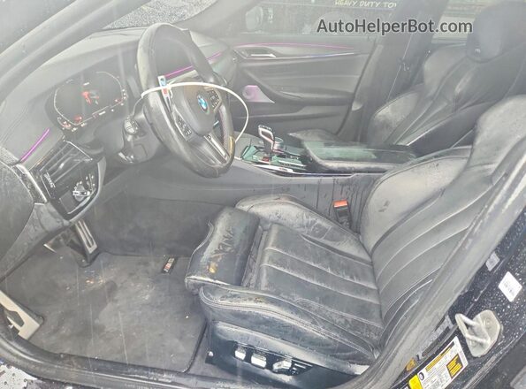 WBS83CH08MCG36083 2021 BMW M5 Black Front interior view