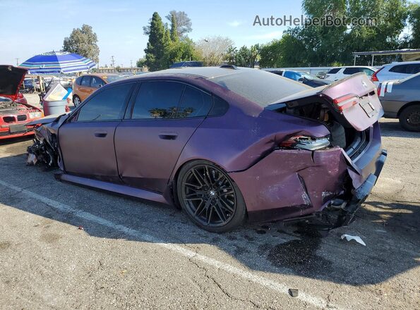 WBS83FK00SCU35556 2025 BMW M5 Purple Tył lewy