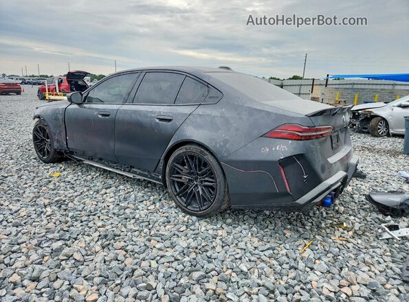 WBS83FK0XSCU38299 2025 BMW M5 Black Задня ліва чверть