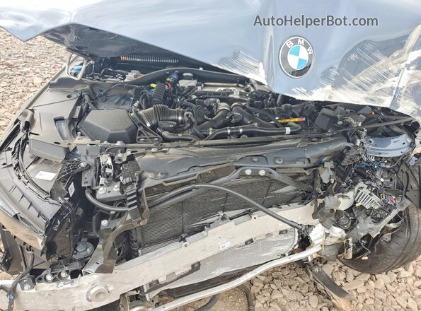 WBS83GV07TCX50180 2026 BMW M5 Серый Вид задней части салона