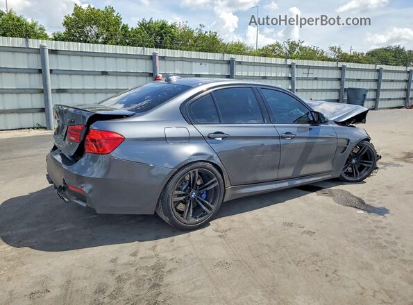 WBS8M9C50J5J80175 2018 BMW M3 Charcoal Tył prawy