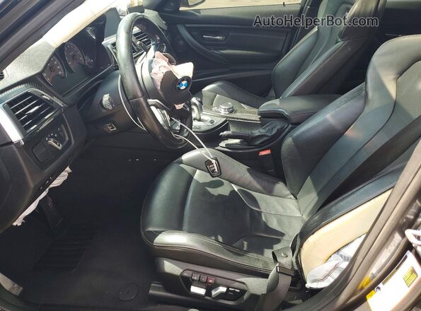WBS8M9C50J5J80175 2018 BMW M3 Charcoal Widok wnętrza z przodu