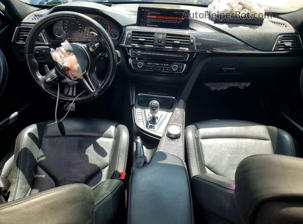 WBS8M9C50J5J80175 2018 BMW M3 Charcoal Widok deski rozdzielczej