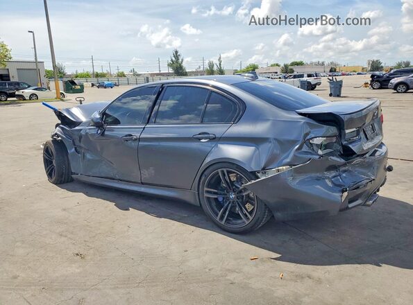 WBS8M9C50J5J80175 2018 BMW M3 Charcoal Tył lewy