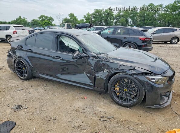 WBS8M9C53J5K98415 2018 BMW M3 Black Delantero derecho