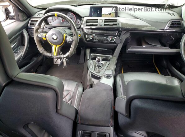 WBS8M9C53J5K98415 2018 BMW M3 Black Vista del salpicadero