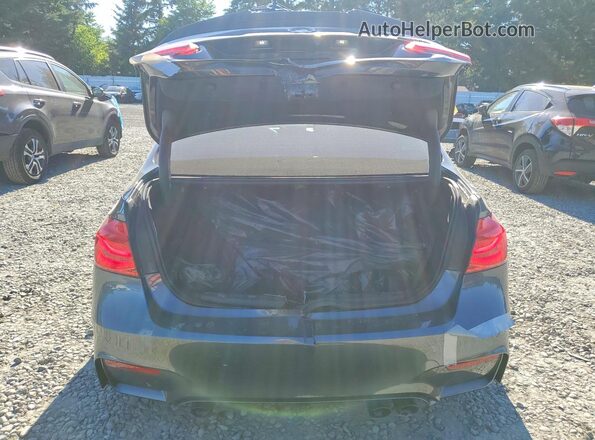 WBS8M9C53J5K99791 2018 BMW M3 Gray Widok z tyłu