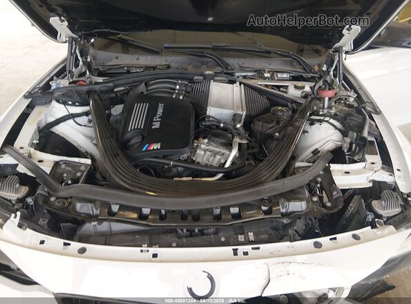 WBS8M9C53J5L00311 2018 BMW M3 White Widok z tyłu