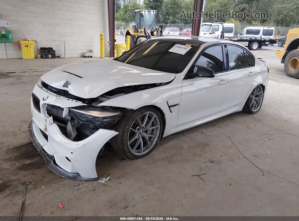 WBS8M9C53J5L00311 2018 BMW M3 White Przód lewy