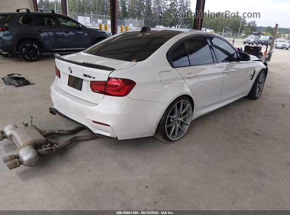 WBS8M9C53J5L00311 2018 BMW M3 White Tył prawy