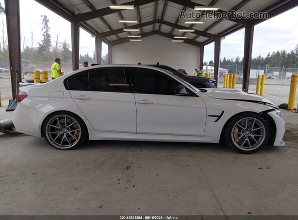 WBS8M9C53J5L00311 2018 BMW M3 White Widok wnętrza 360 stopni