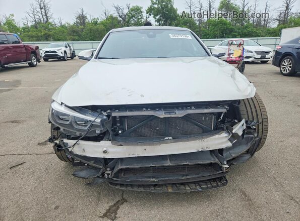 WBS8M9C56J5K98960 2018 BMW M3 White Vista frontal