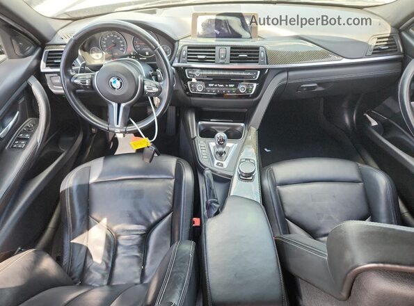 WBS8M9C5XG5E68622 2016 BMW M3 Black Dashboard view