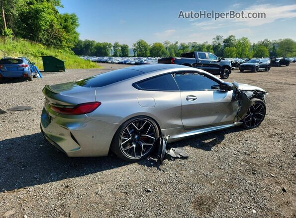 WBSAE0C07NCJ77306 2022 BMW M8 Серый Задняя правая четверть