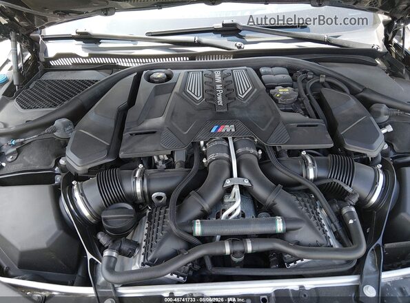 WBSAE0C08LCD36723 2020 BMW M8 Black Вид ззаду