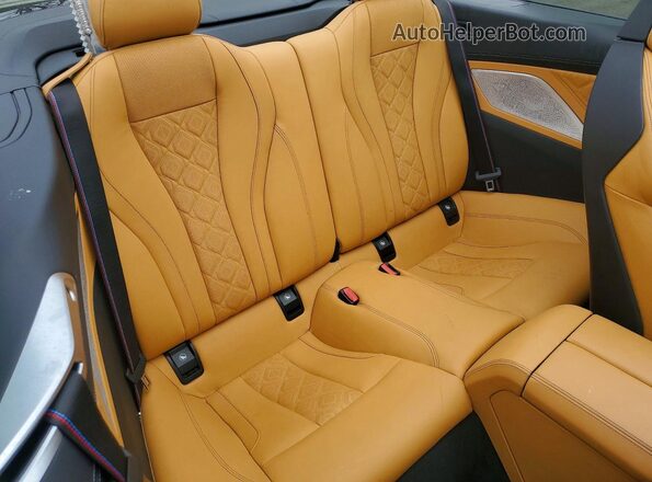 WBSDZ0C0XRCP50271 2024 BMW M8 Black Вид задніх сидінь