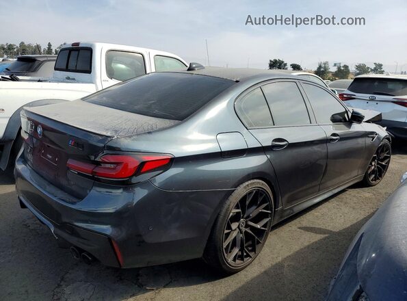 WBSJF0C03LCD30910 2020 BMW M5 Угольный Задняя правая четверть